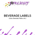 beverage labels